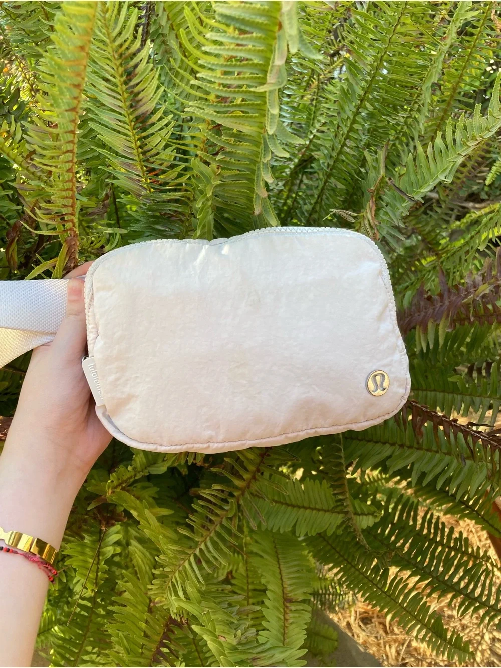 lululemon athletica Cream Crossbody Waist Pack